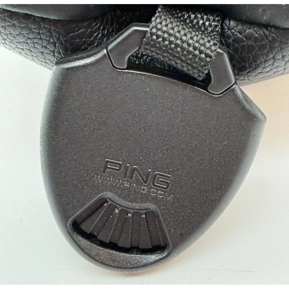 PING G425 Fairway Wood Golf Club Headcover - Black Grey White Adjustable Tag OEM